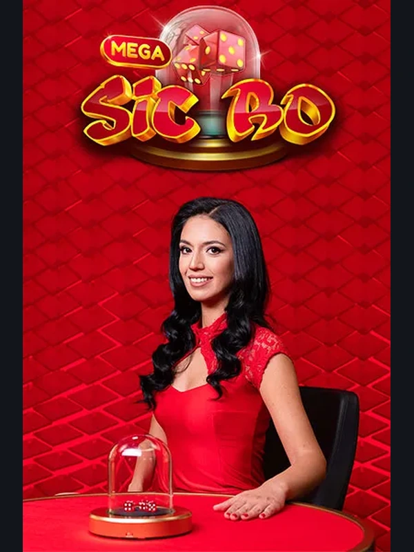 Mega Sic Bo live game at Betinia Casino