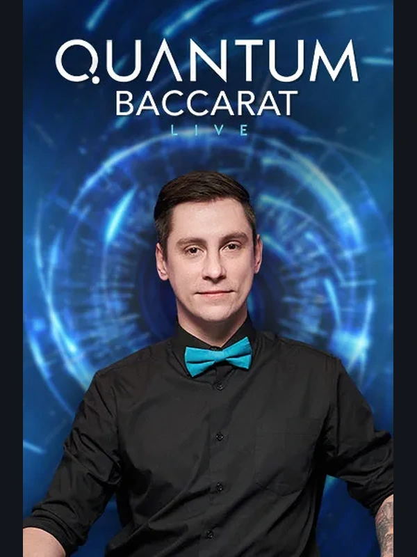 Quantum Baccarat live game at Betinia Casino