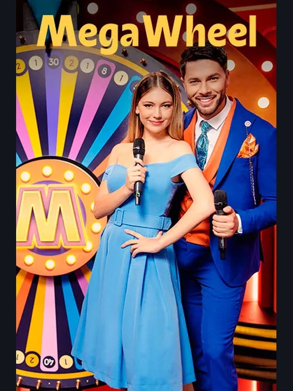 Mega Wheel live game at Betinia Casino