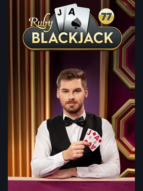 Blackjack 77 Ruby at Betinia Casino