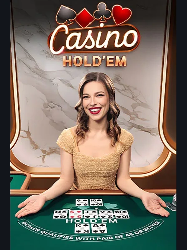 Casino Holdem live game at Betinia Casino